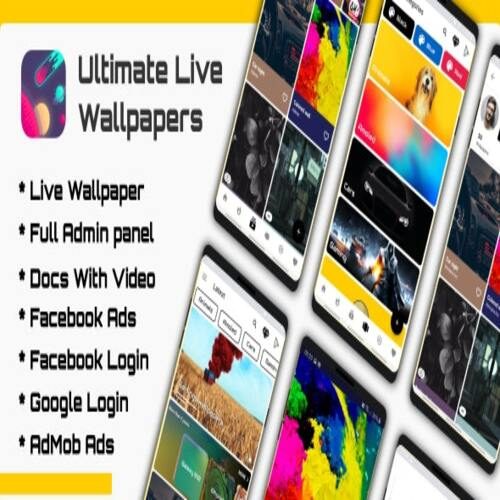 Ultimate Live Wallpapers Application (GIFVideoImage)