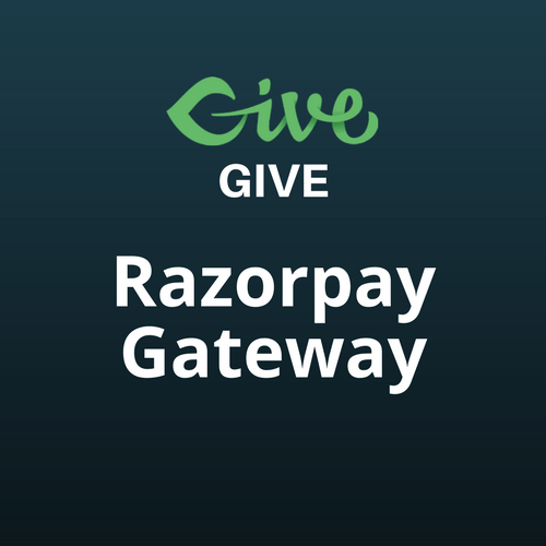 Give – Razorpay Gateway 1.4.4