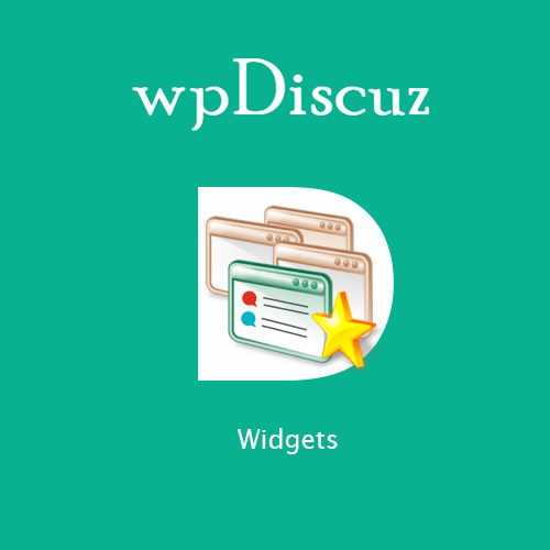 wpDiscuz - Widgets 7.0.0