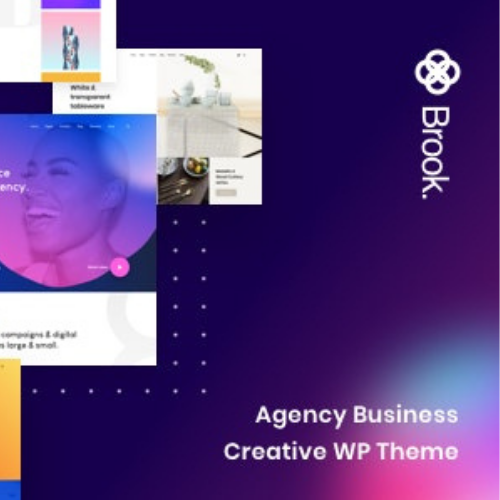 Brook - Agency Business Creative WordPress Theme
