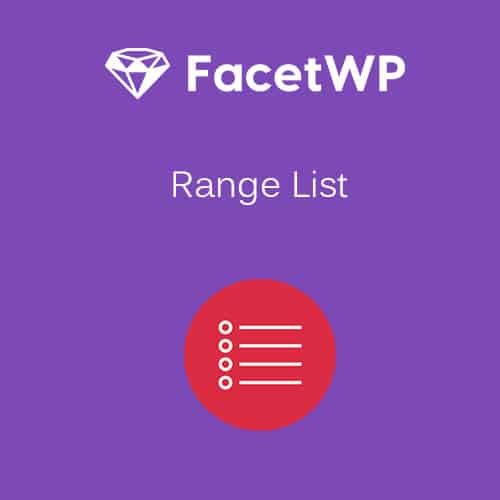 FacetWP – Range List 0.4.1