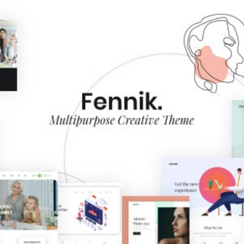 Fennik - Multipurpose Creative WordPress Theme