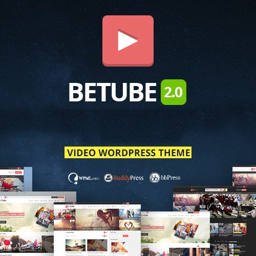 Betube 3.0.7 – Video WordPress Theme