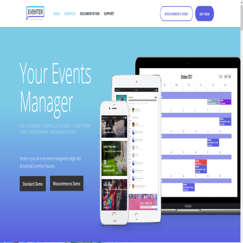 Eventer 3.2 - WordPress Event Manager Plugin
