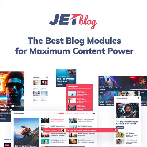 JetBlog 2.3.1 – Blogging Package For Elementor Page Builder