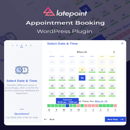 LatePoint 4.6.2 + Addons – Booking & Reservation plugin for WordPress