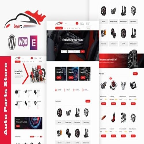 Sayara 1.1.3 – Auto Parts Store WooCommerce WordPress Theme