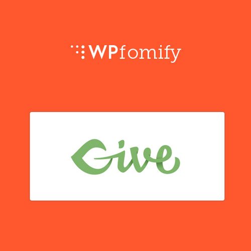 WPFomify GIVE Addon 1.0.1