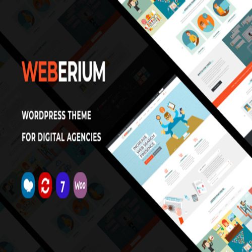 Weberium 1.17 - Responsive WP Theme Tailored for Digital Agencies