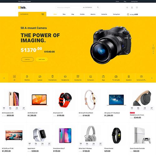 eLab 1.2.4 - WooCommerce Marketplace WordPress Theme