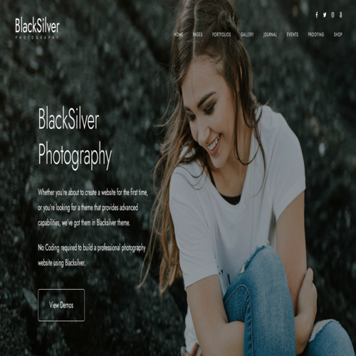 Blacksilver Theme 8.9.5 – Photography Theme for WordPress