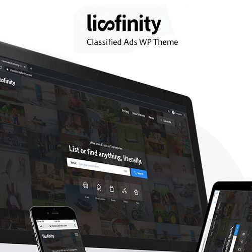 Lisfinity 1.3.4 – Classified Ads WordPress Theme