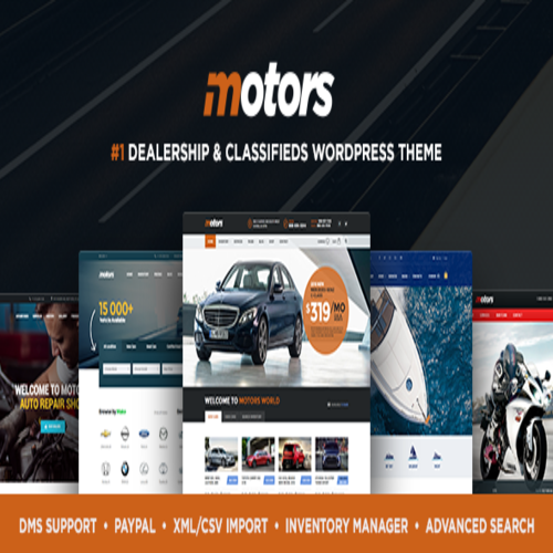 Motors 5.2.6 – Car Dealership, Listing Classified Ads WordPress Theme