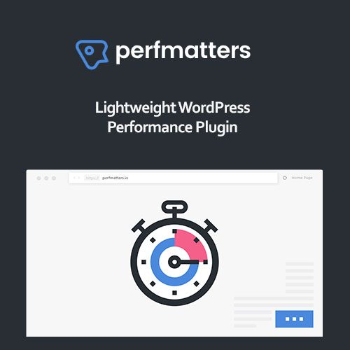 Perfmatters 2.0.1 – The #1 Web Performance Plugin for WordPress