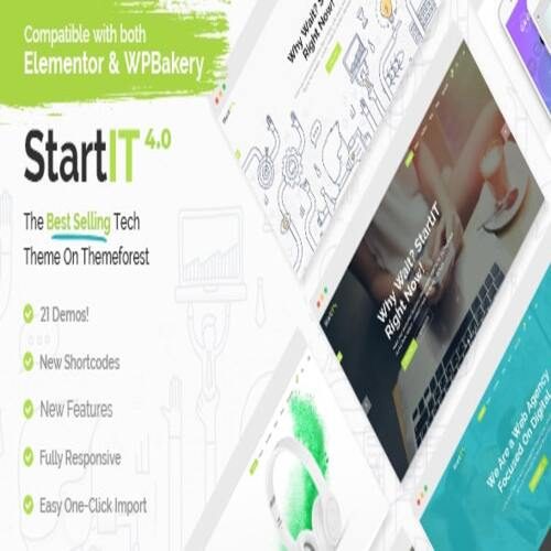 Startit 4.1.1 – A Fresh Startup Business Theme