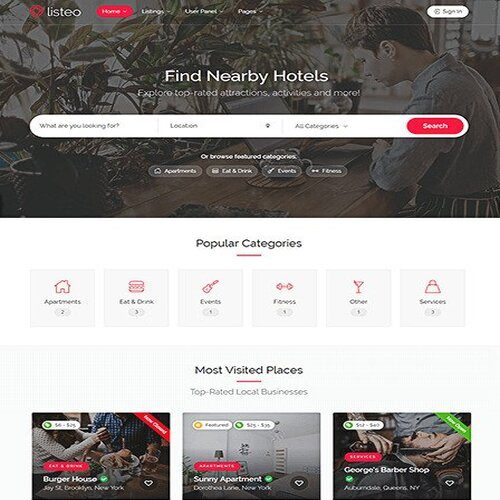 Listeo 1.8.14 – Directory & Listings With Booking