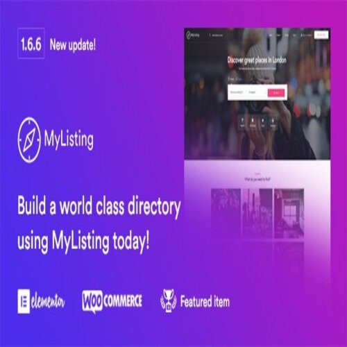 MyListing 2.9.6 – Directory & Listing WordPress Theme
