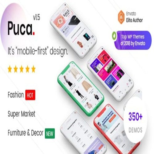 Puca 2.4.10 – Best Optimized Mobile Woocommerce Theme