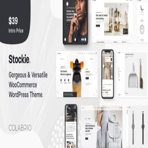 Stockie 1.2.3 – Multi-purpose Creative WooCommerce Theme