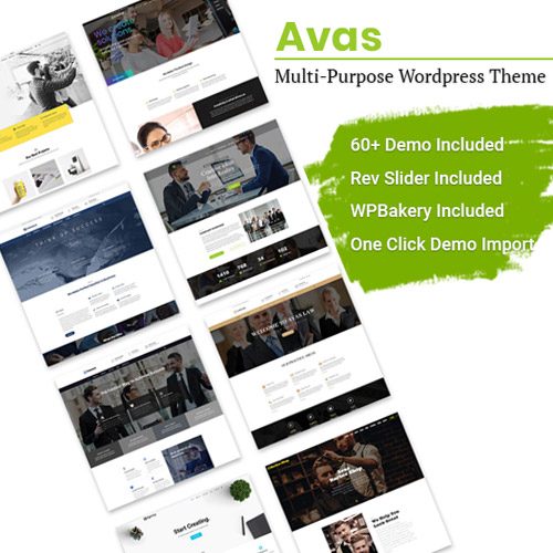 Avas 6.3.9 – Multi-Purpose WordPress Theme