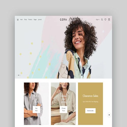 Goya 1.0.8 – Modern WooCommerce Theme