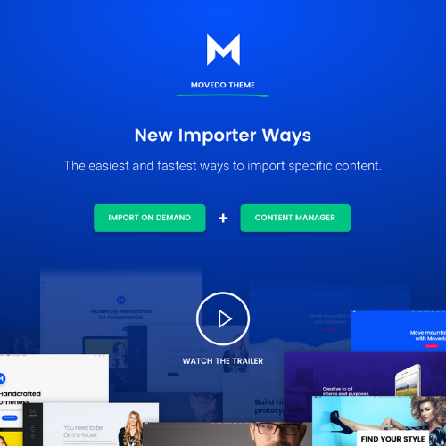Movedo 3.5.4 – Responsive Multi-Purpose WordPress Theme