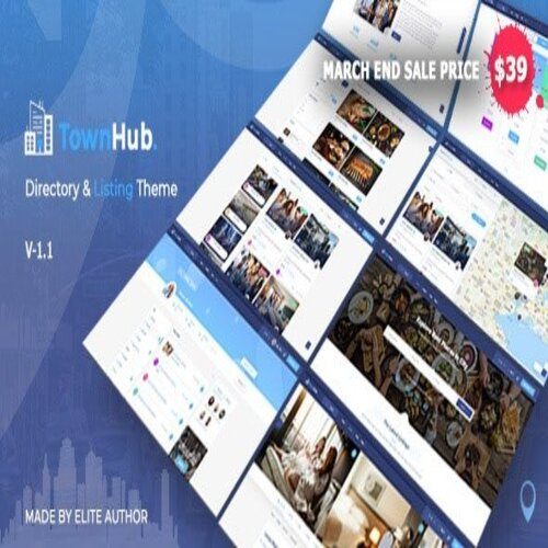 TownHub 1.6.4 - Directory & Listing WordPress Theme