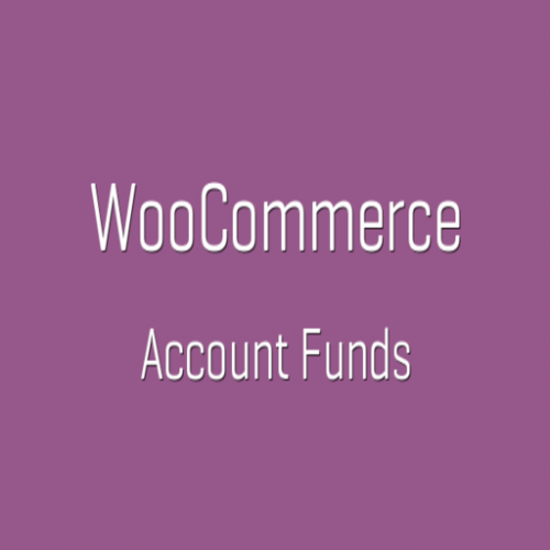 WooCommerce Account Funds 2.7.2