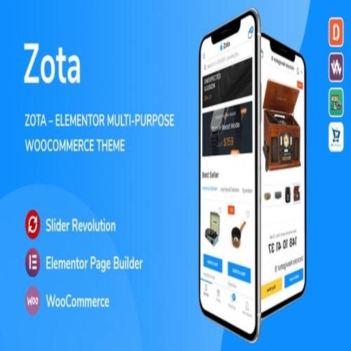 Zota 1.2.3 – Elementor Multi-Purpose WooCommerce Theme
